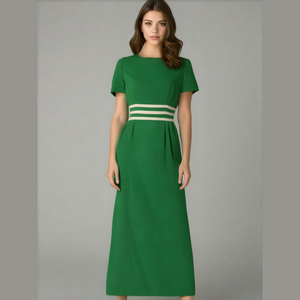 Donna Morgan Green Midi Dress